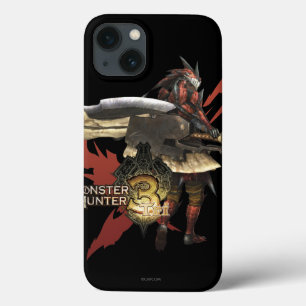 Female Hunter with Switch Axe, Rathalos Armour iPhone 13 Case