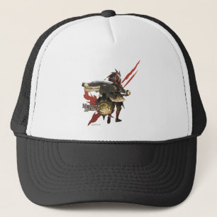 Female Hunter with Switch Axe, Rathalos Armour Trucker Hat