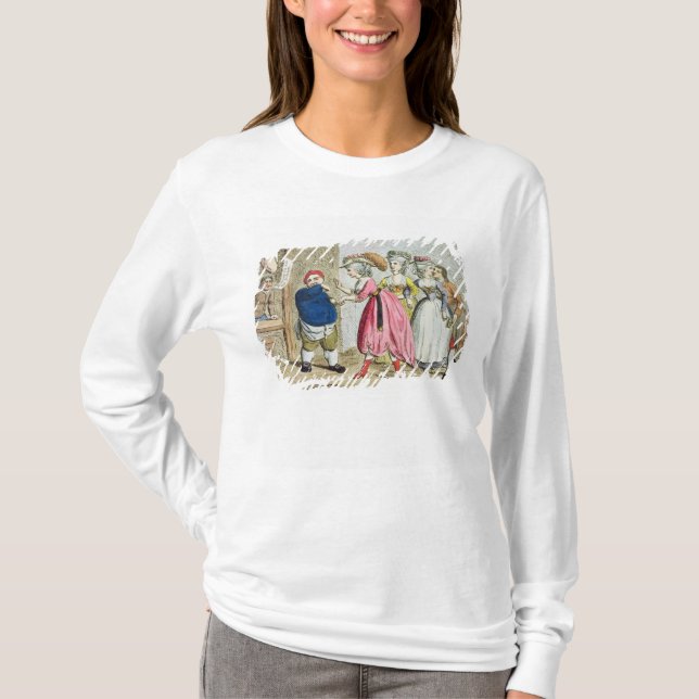 Female Influence, or the Devonshire Canvas T-Shirt (Front)