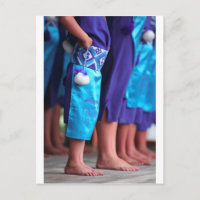 Female Kapa Haka Maori dancing Waitangi