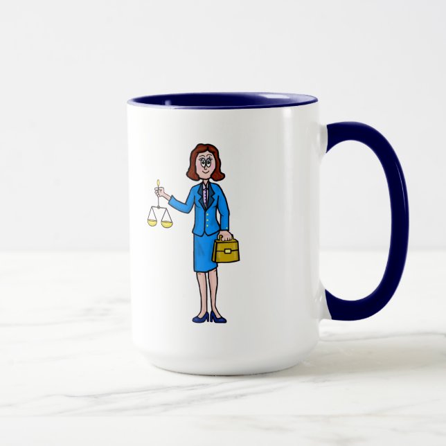 Female Lawyer Mug (Right)