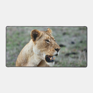 Female Lion Desk Mat