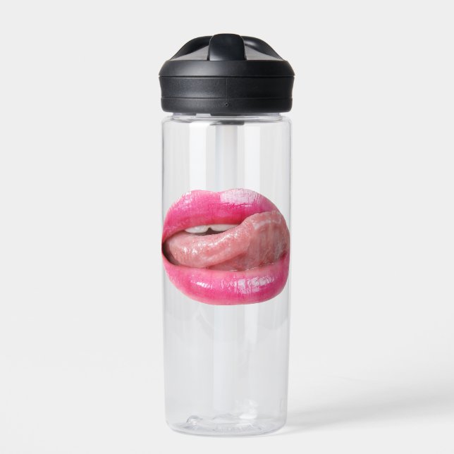 Female lips water bottle (Front)