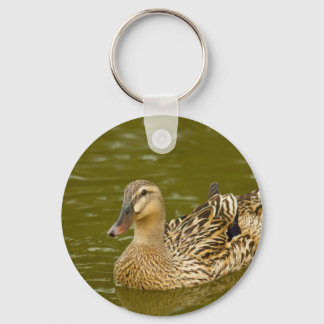 Female Mallard Keychain