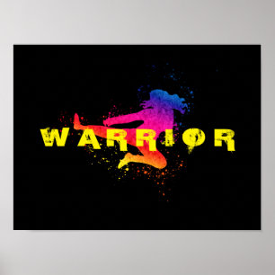 Female Martial Arts - Warrior Poster