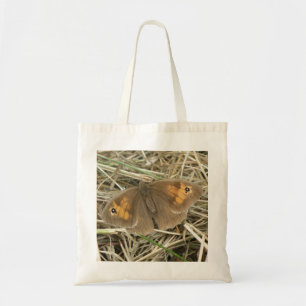 Female Meadow Brown Butterfly Tote Bag