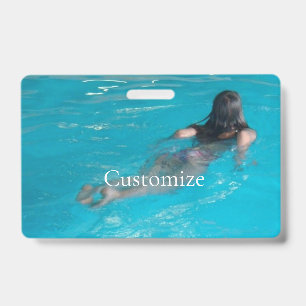 Female Model Swimming Thunder_Cove Badge