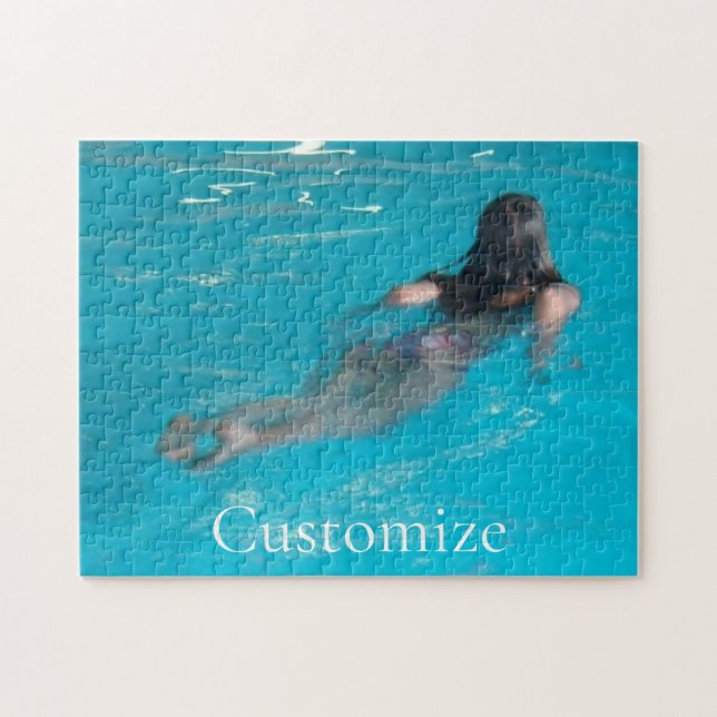 Female Model Swimming Thunder_Cove Jigsaw Puzzle (Horizontal)