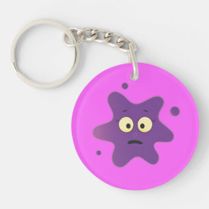 Female nebular soul keychain