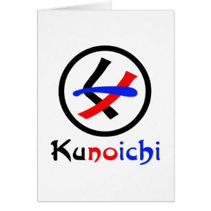 Female Ninja Kunoichi くノ一 Card