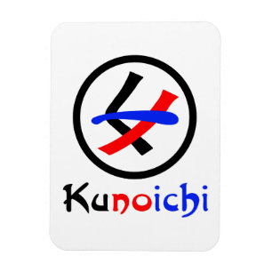 Female Ninja Kunoichi くノ一 Magnet