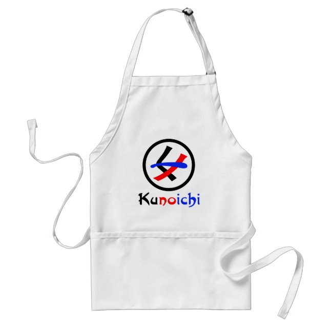 Female Ninja Kunoichi くノ一 Standard Apron (Front)