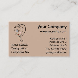 Female Photographer Business Card