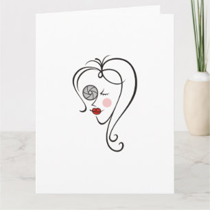 Female Photographer Card