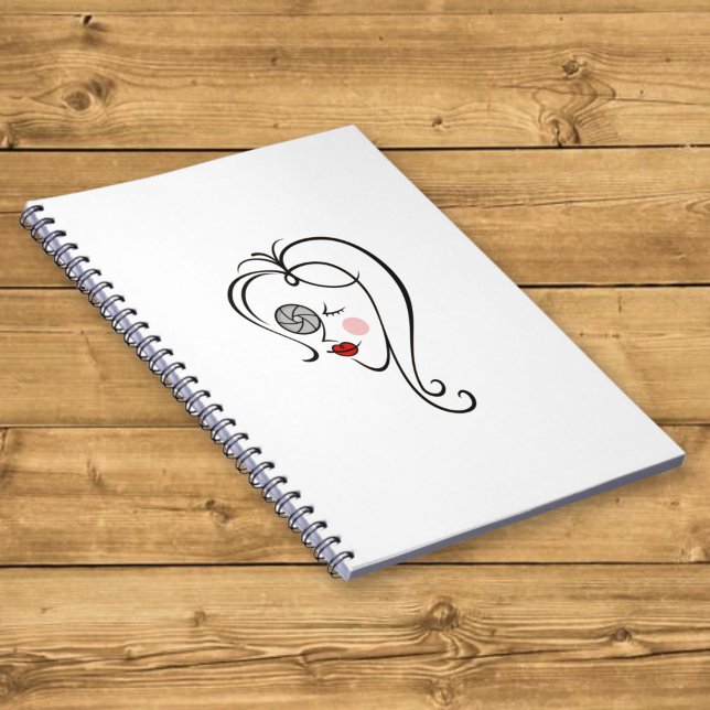 Female Photographer Notebook (Creator Uploaded)