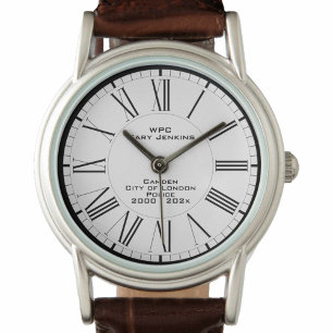 Female Police Officer WPC Commemorative Watch