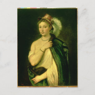 Female Portrait, c.1536 Postcard