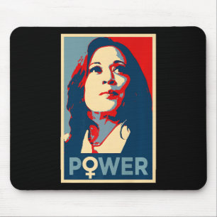 Female Power Future Is Kamala Harris Empowerment 4 Mouse Pad