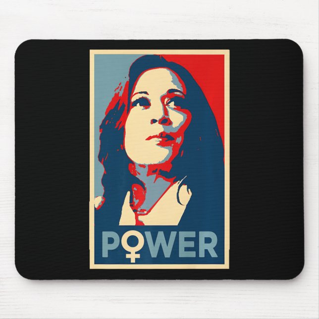 Female Power Future Is Kamala Harris Empowerment 4 Mouse Pad (Front)