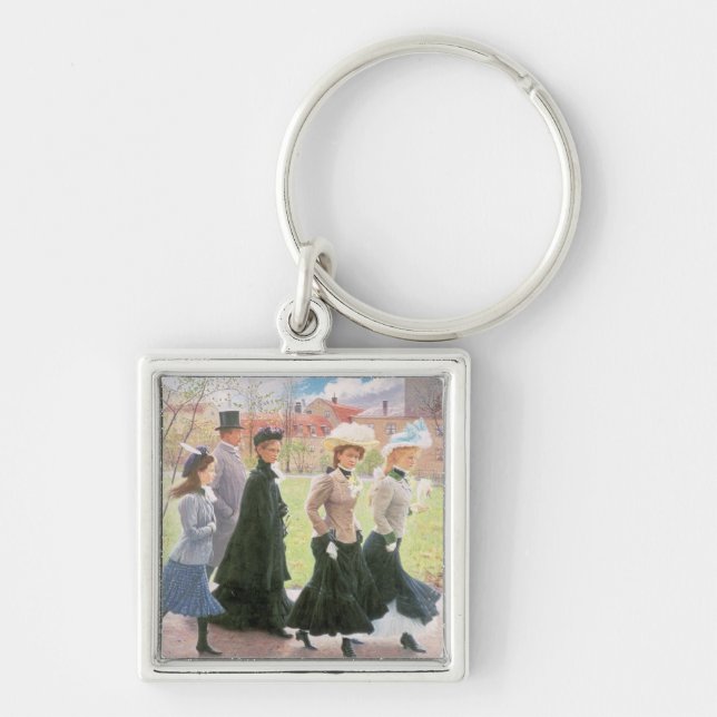 Female pupils for Confirmation Keychain (Front)