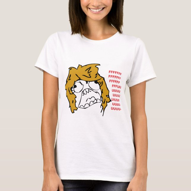 Female Rage T-Shirt (Front)