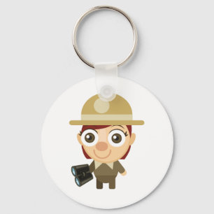 Female Ranger - My Conservation Park Keychain