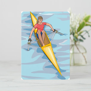 Female Rower Invitation