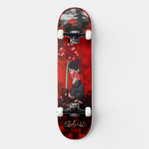 Female Samurai Skateboard
