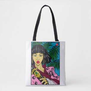 FEMALE SAMURAI Tote Bag
