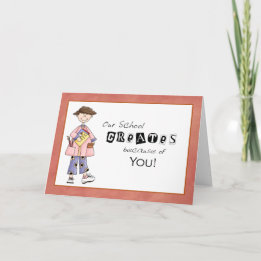 Female School Art Teacher Appreciation Thank You