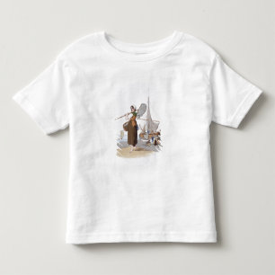 Female Shrimper, from 'Costume of Great Britain', Toddler T-shirt