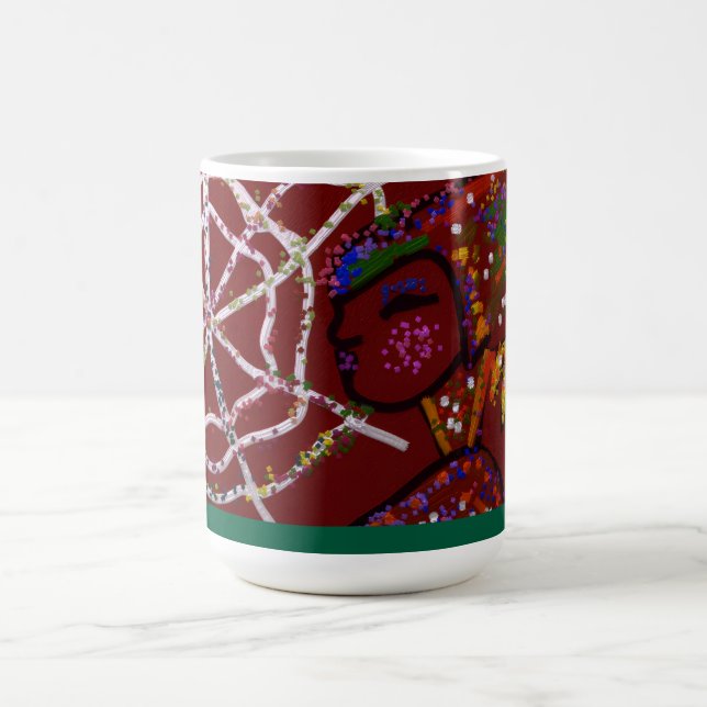 Female Spider Pharaoh  Coffee Mug (Center)