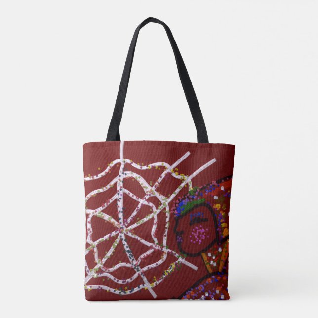 Female Spider Pharaoh Tote Bag (Dos)