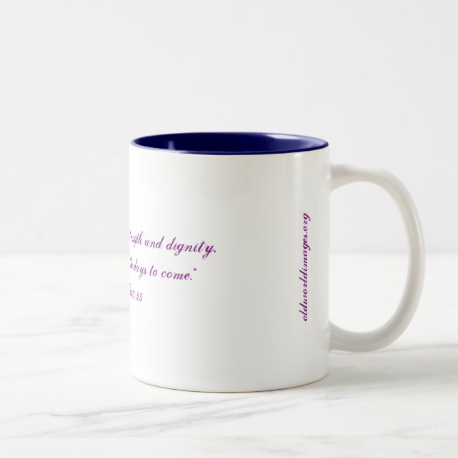 "Female Strength & Dignity" Coffee/Tea Mug (Right)