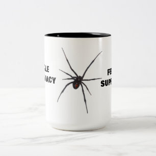 FEMALE SUPREMACY Two-Tone COFFEE MUG