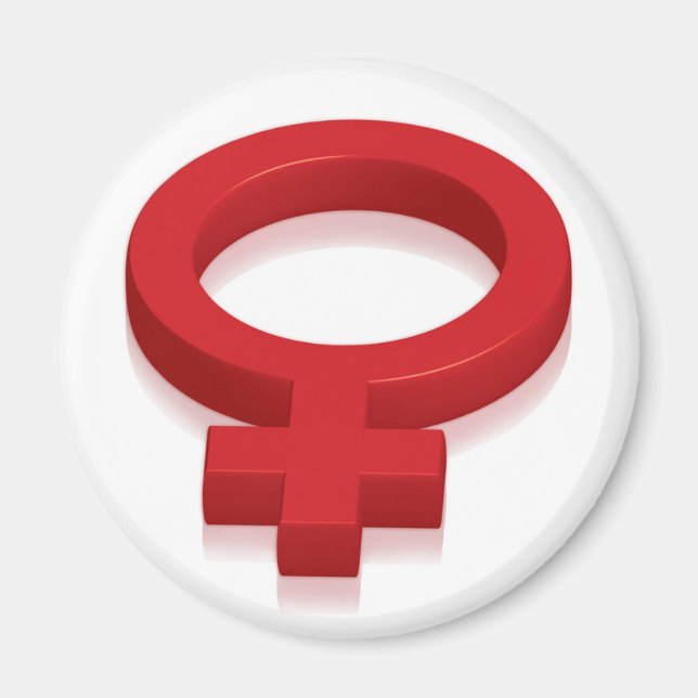 FEMALE SYMBOL MAGNET (Front)