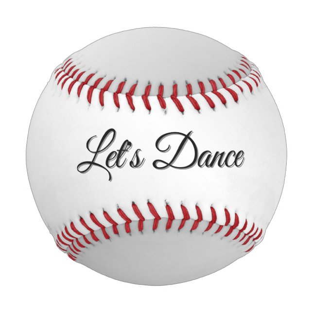 Female Tap Dancer Let's Dance Baseball (Front)