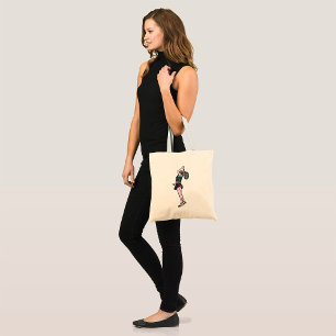 Female Tennis Player Tote Bag