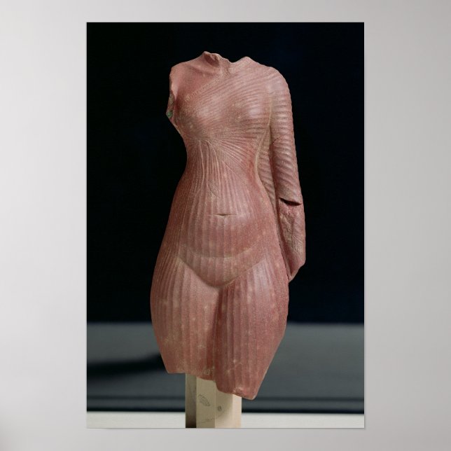 Female torso, probably Queen Nefertiti Poster (Front)