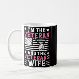 Female Veteran And Veterans Wife Women Veteran Mom Coffee Mug
