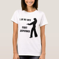 Female w/ Gun I Am My Own First Responder