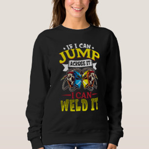 Female Welder Funny Funny Welding Mechanic Forge M Sweatshirt