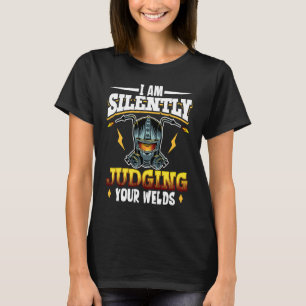 Female Welder   Welding Mechanic Forge Metalwork   T-Shirt