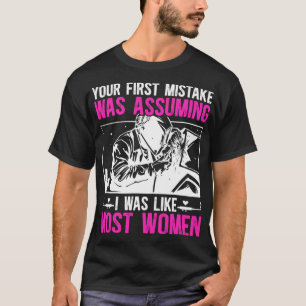 Female Welder Women Welding Girl Funny Welding Wom T-Shirt