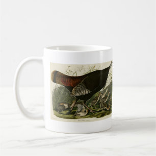 Female Wild Turkey from Audubon's Birds of America Coffee Mug
