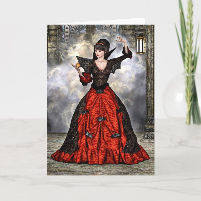 Female Wizard Card (Front)