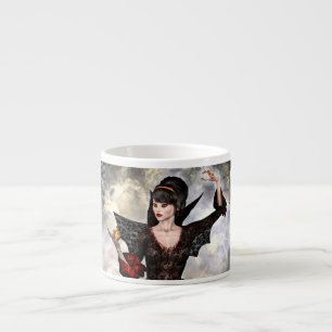 Female Wizard Espresso Cup