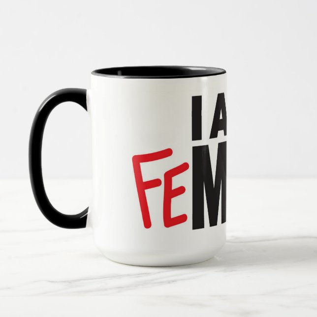 FeMANist Man Mug (Gauche)