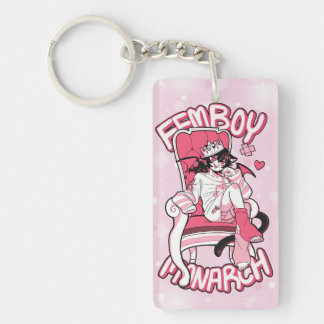Femboy Monarch Keychain