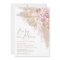 Feminine Boho Baby in Bloom Pampas Floral Shower